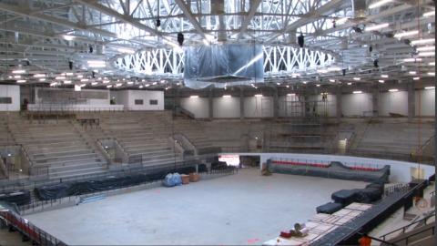 Sala Polivalentă din Tulcea, o miniatură a stadionului Allianz Arena din Munchen