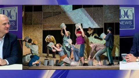 Exclusiv la „Cultura pentru toți”. Flaviu Predescu și Daniel Cristea-Enache vorbesc despre spectacolul „Regina nopții”