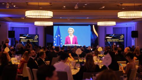 Gala premiilor ASPEN pentru leadership - Ursula von der Leyen, premiată în România 
