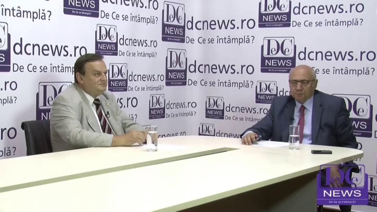 Celebrul neurolog Ovidiu Băjenaru, la interviurile DCNews LIVE