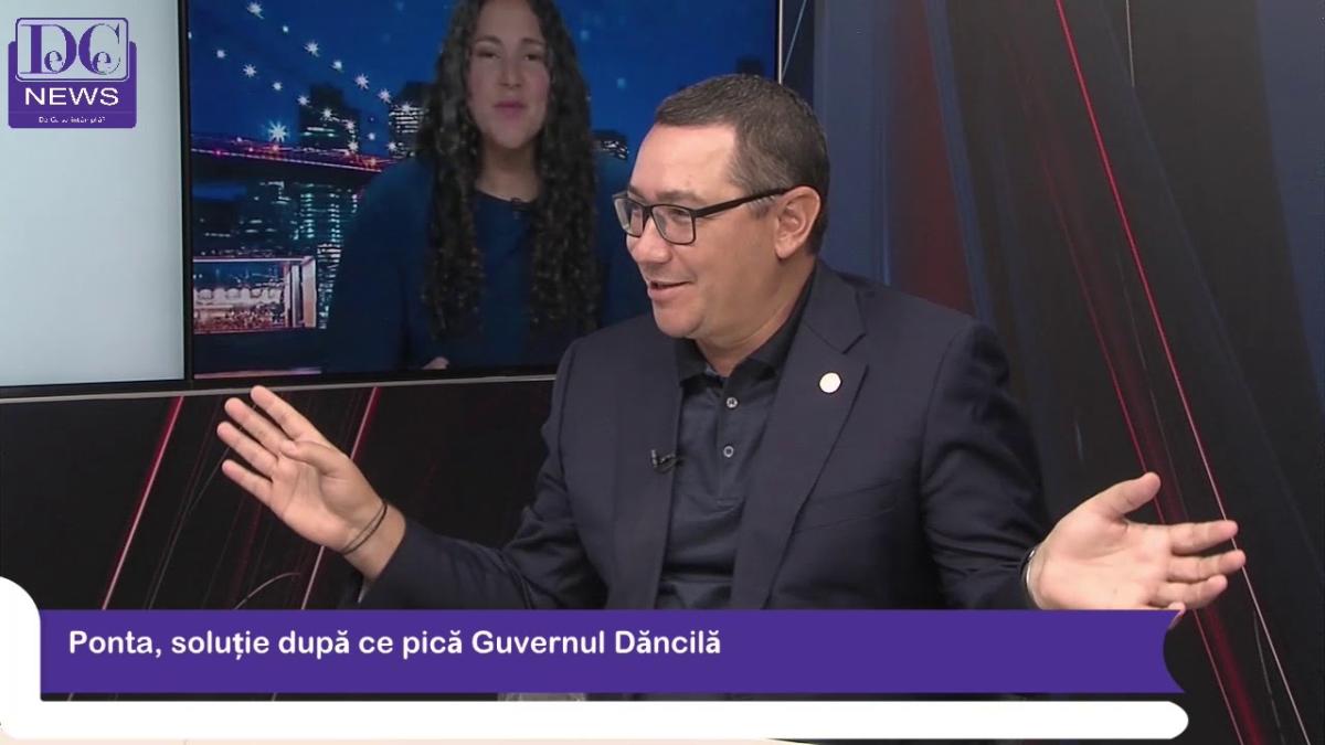 Victor Ponta: Mircea Diaconu, contracandidat foarte puternic pentru Iohannis. Este total altfel