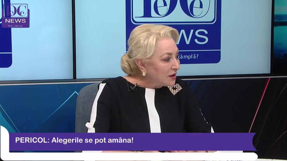 Viorica Dăncilă, interviul ZILEI la DC News! Informațiile momentului