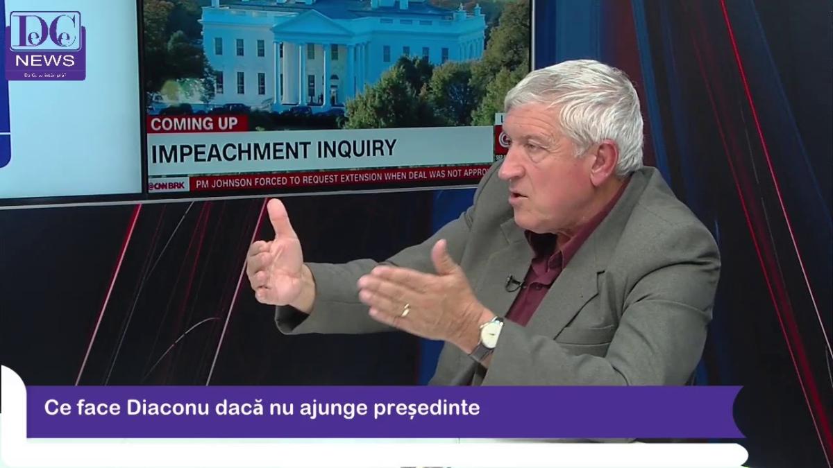 Prezidențiale 2019. Mircea Diaconu, interviu exploziv la DCNews