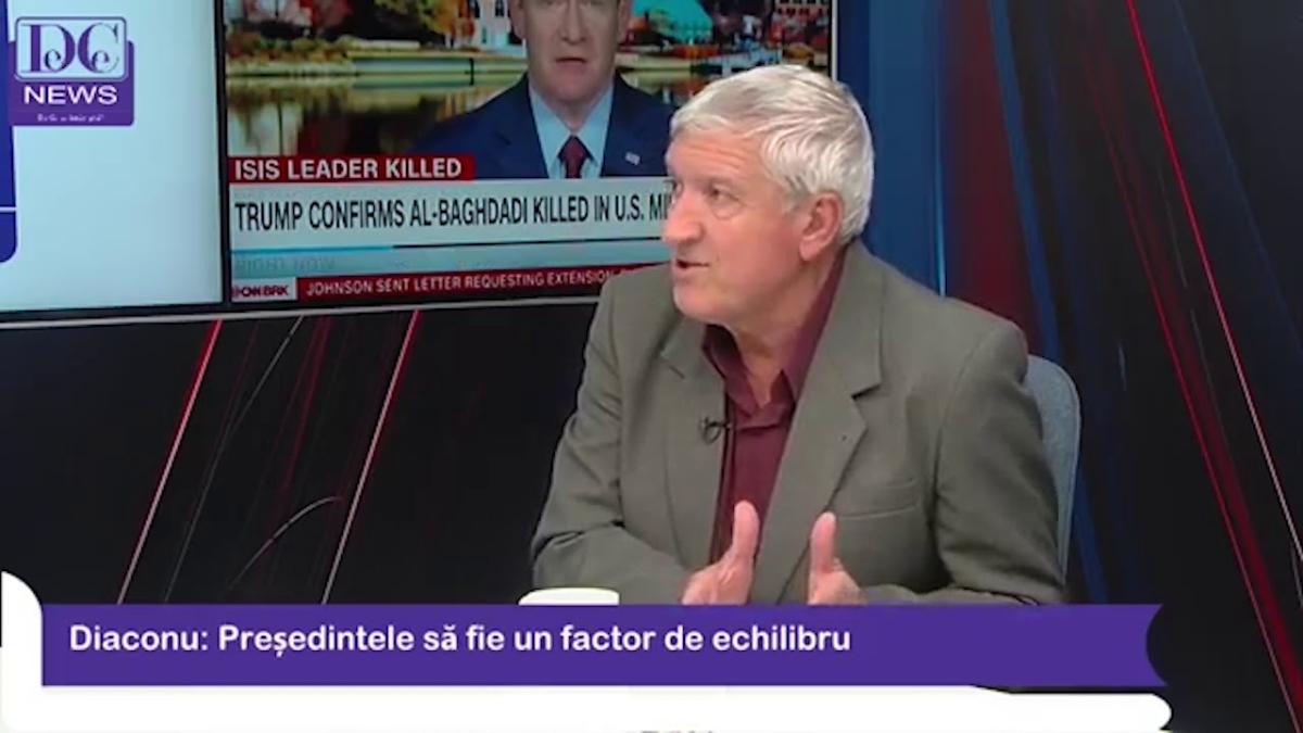 Principalul contracandidat al lui Mircea Diaconu. Șansa ca să ajungă președinte
