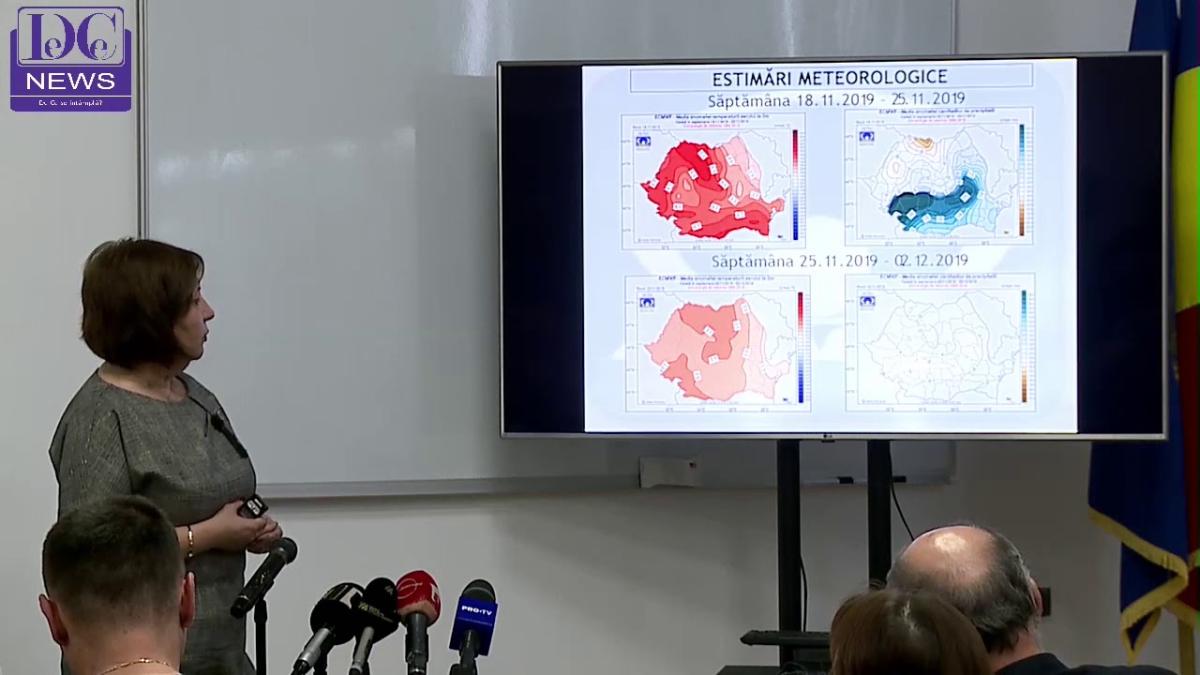 Vremea noiembrie - decembrie 2019. Elena Mateescu, ANM, anunț de ultimă oră