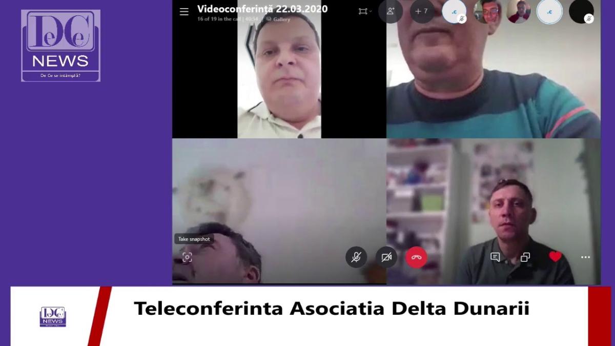 Teleconferinta.Cum supravietuiesc operatorii din Delta Dunarii in aceasta perioada