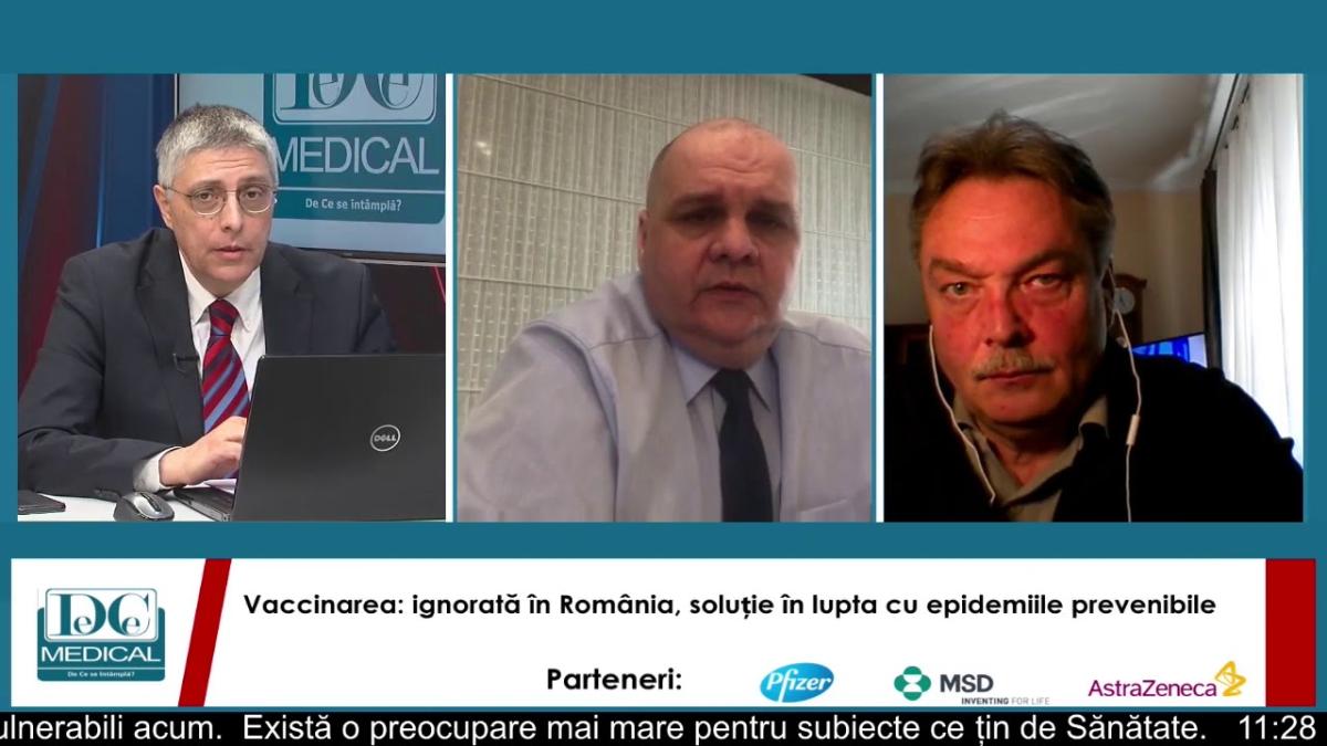 Florin Buicu, la dezbaterea „Vaccinarea: ignorată în România”