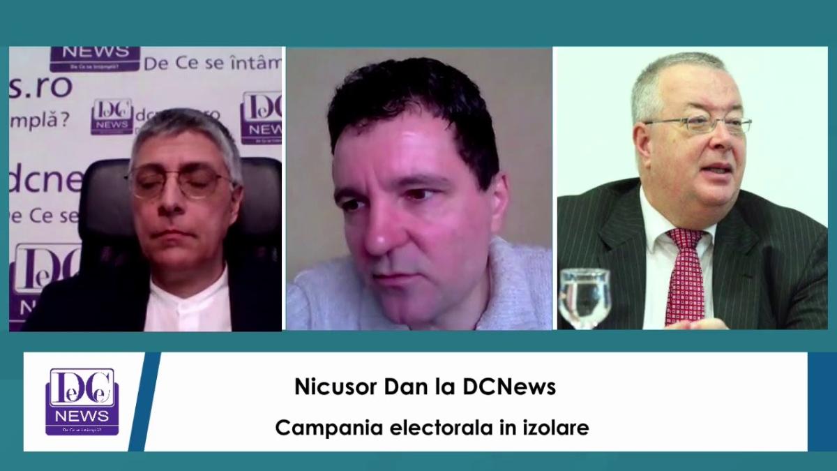 Nicusor Dan rupe tacerea in plina criza.Interviu video DCNews