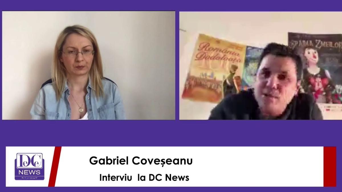Gabriel Coveşeanu, la DC News TV. Interviu de senzație