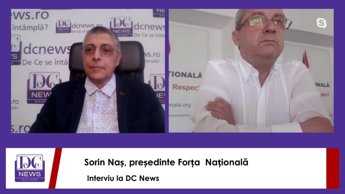 Sorin Naș, președintele Forța Natională, interviu exploziv la DC News Tv