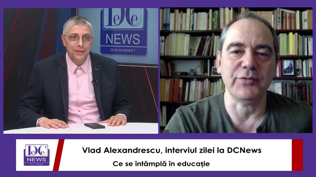 Vlad Alexandrescu, interviul zilei, după discuția cu Anisie. Ce se întâmplă în educație