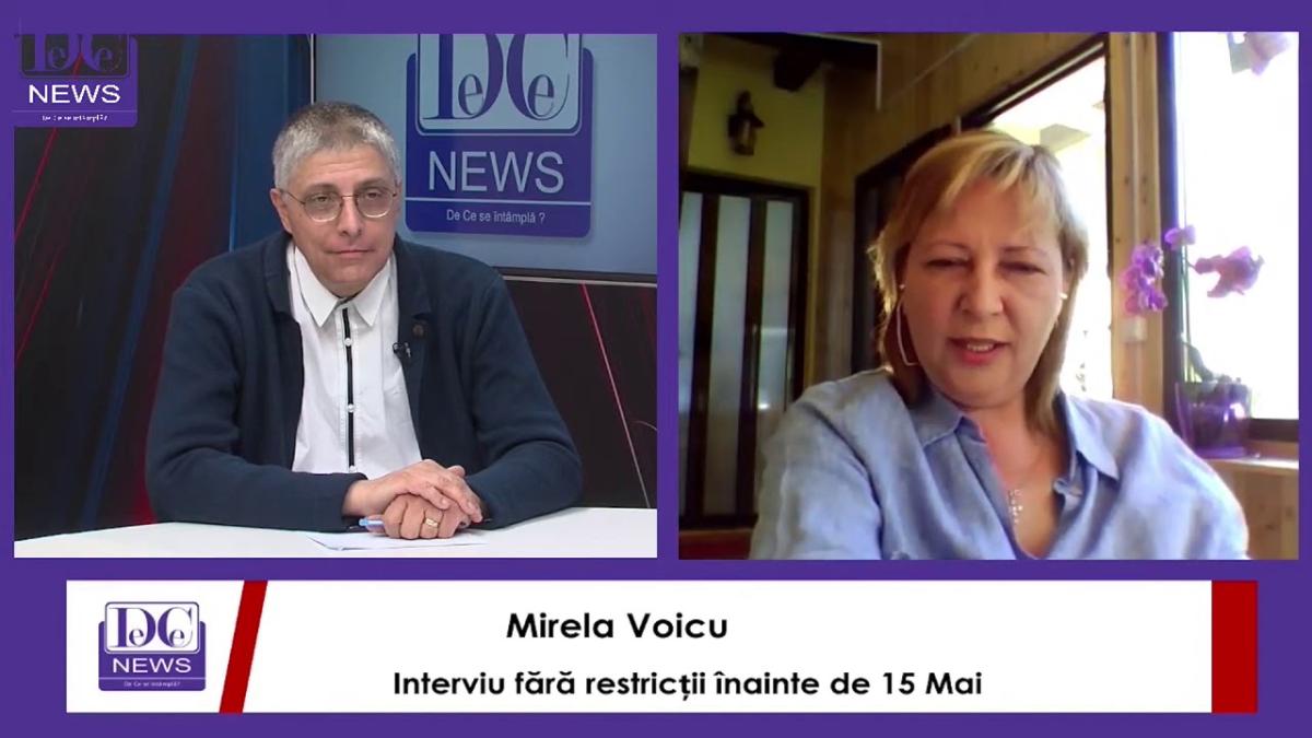Cum a ajuns Mirela Voicu în presă. ”Accidental”