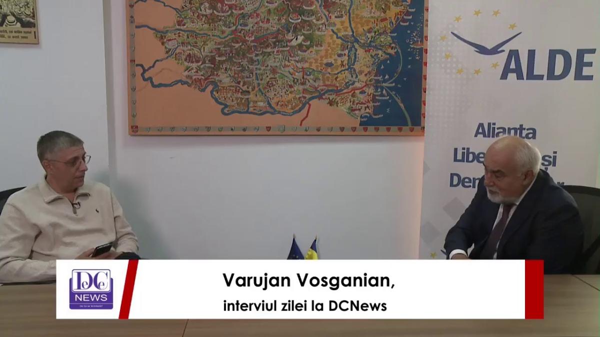 Varujan Vosganian, interviul zilei la DCNews