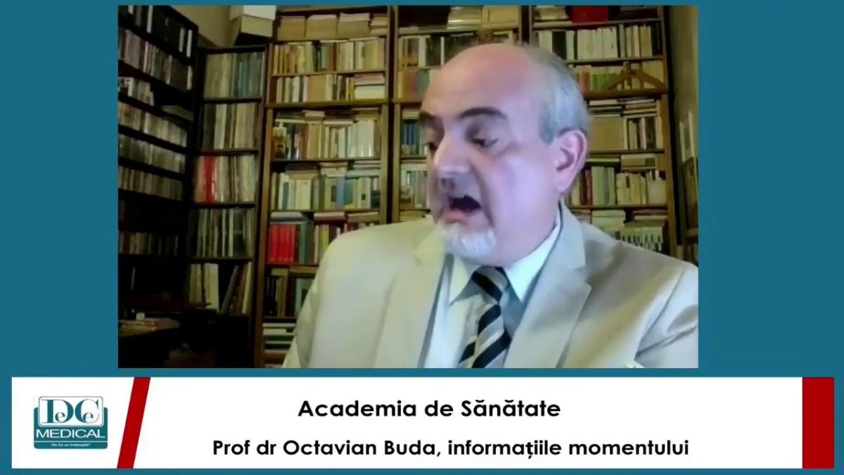 Prof dr Octavian Buda, pandemiile care au decimat omenirea. Academia de Sănătate