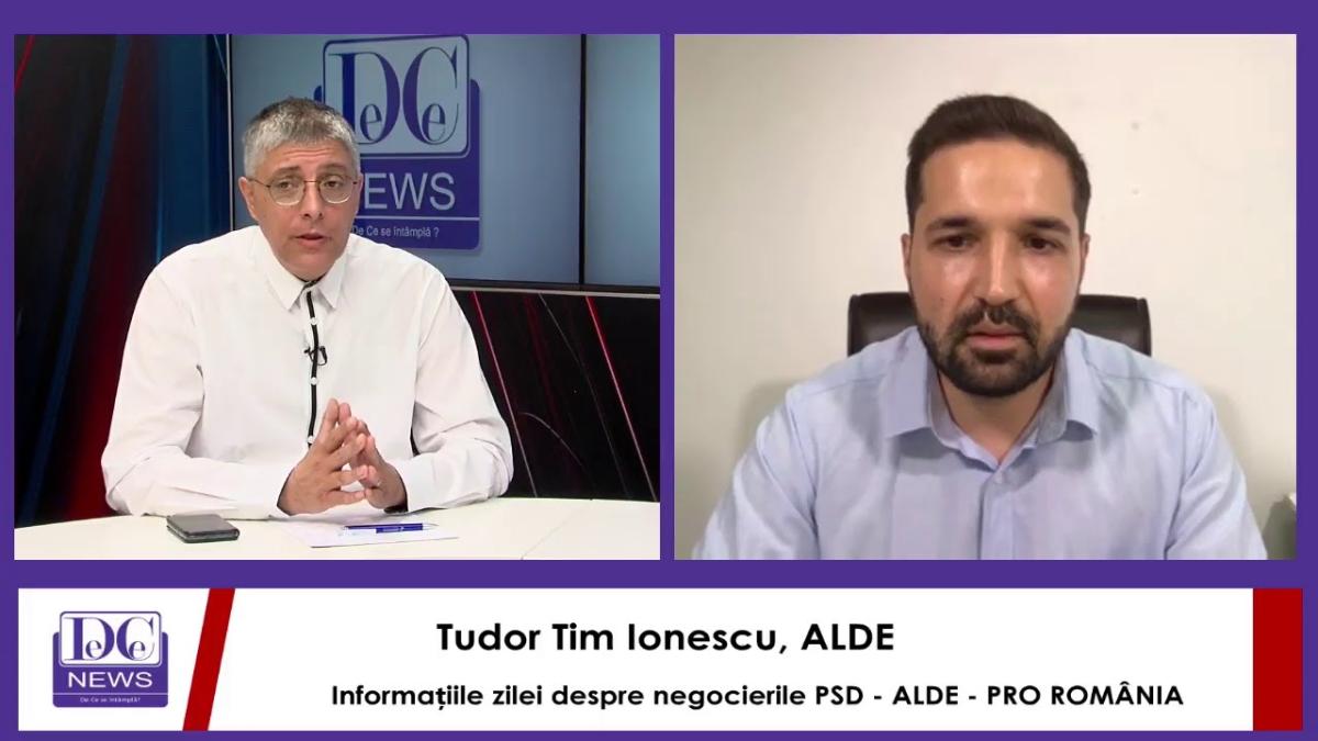 Tudor Tim Ionescu, culisele politice din Capitală. Informațiile zilei despre negocierile momentului