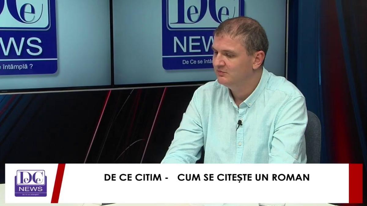 De Ce Citim, live pe DC News - Cum se citește un roman