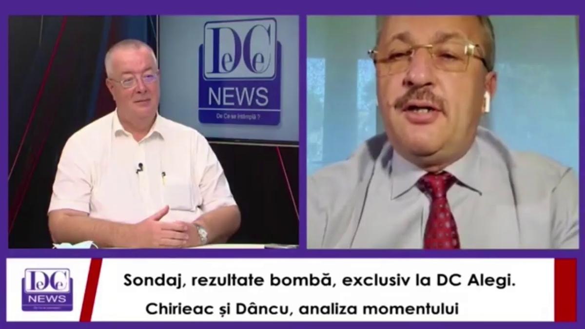 Bogdan Chirieac și Vasile Dâncu, analiză explozivă la DC Alegi