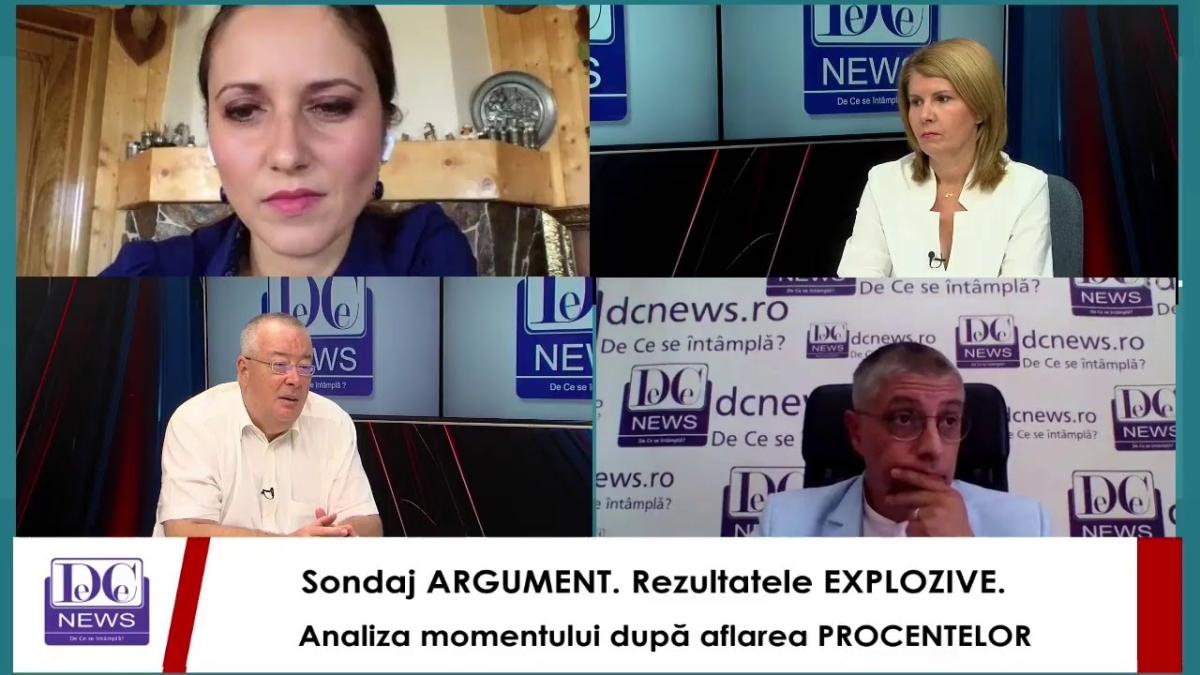 Sondaj ARGUMENT. Rezultatele EXPLOZIVE. Analiza momentului după aflarea PROCENTELOR