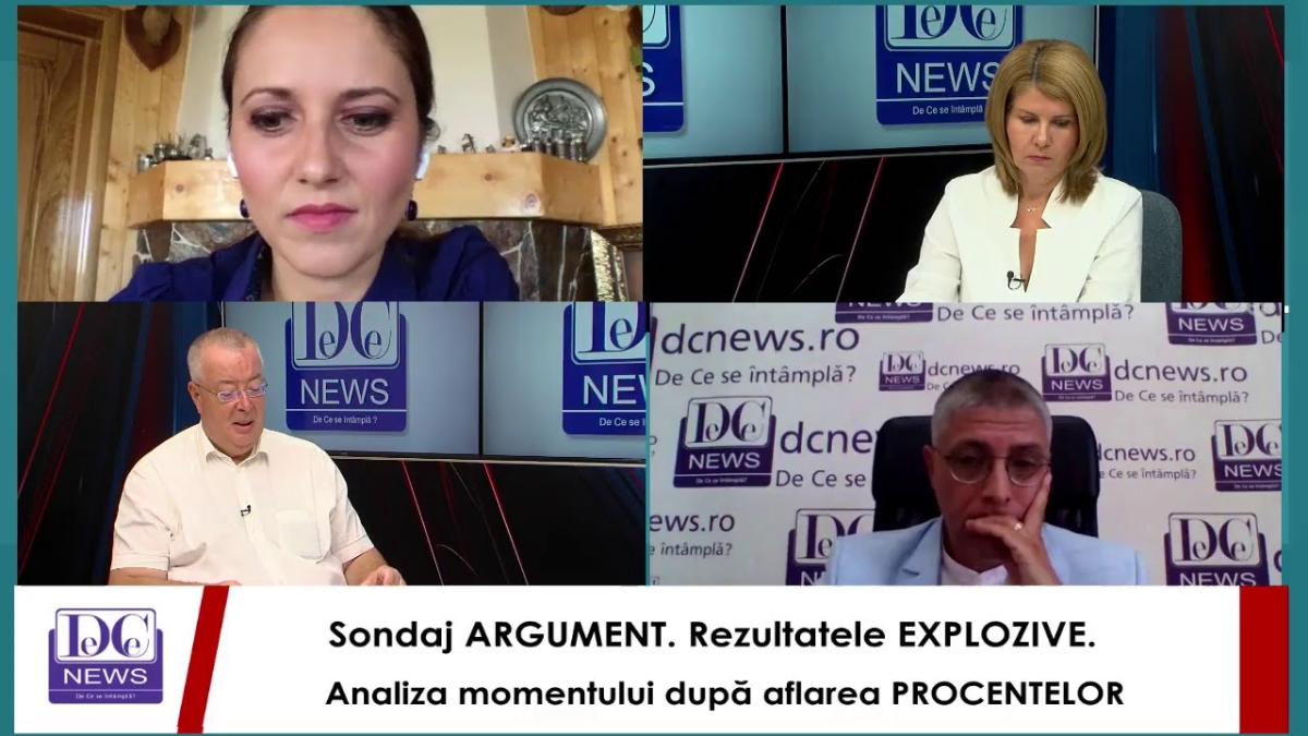 Sondaj ARGUMENT. Rezultatele EXPLOZIVE. Analiza momentului după aflarea PROCENTELOR