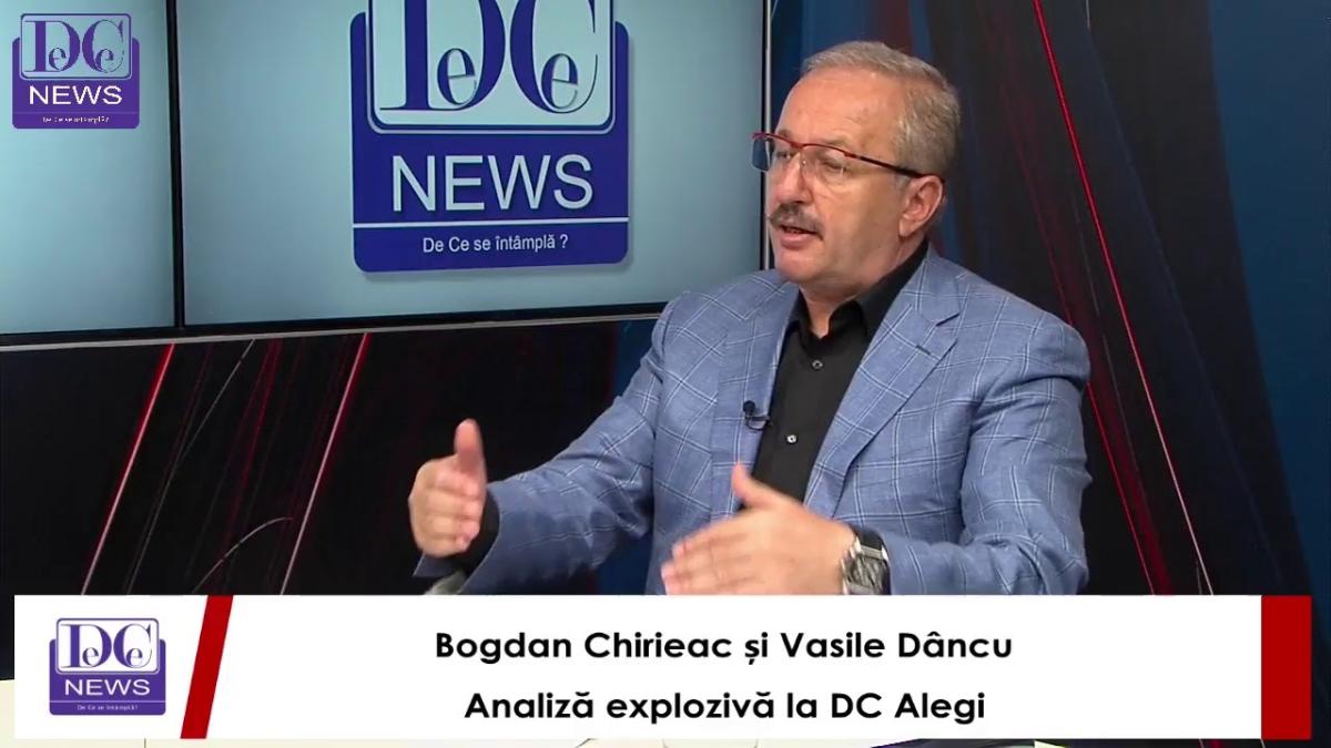 Bogdan Chirieac și Vasile Dâncu, analiză explozivă la DC Alegi