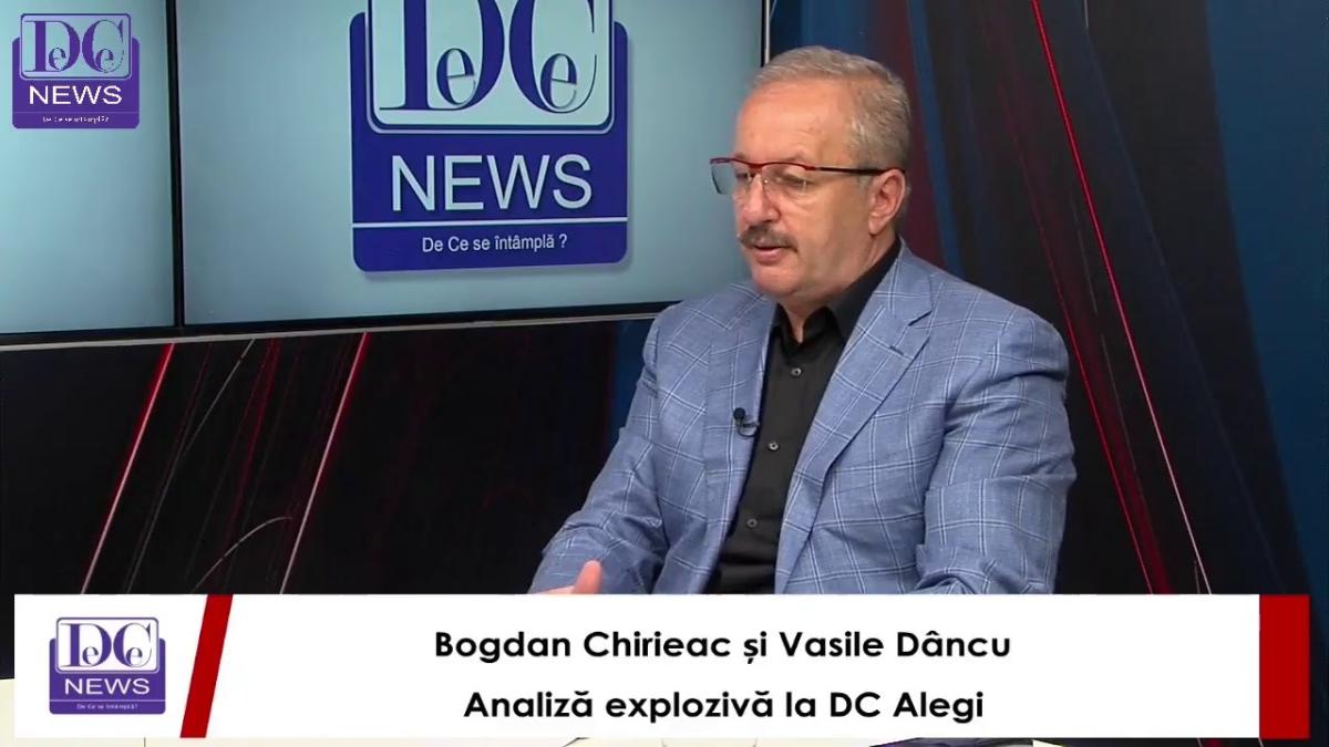 Bogdan Chirieac și Vasile Dâncu, analiză explozivă la DC Alegi