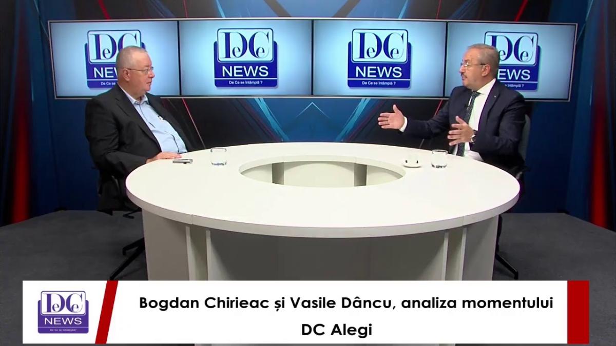 Bogdan Chirieac și Vasile Dâncu, analiză momentului la DC Alegi