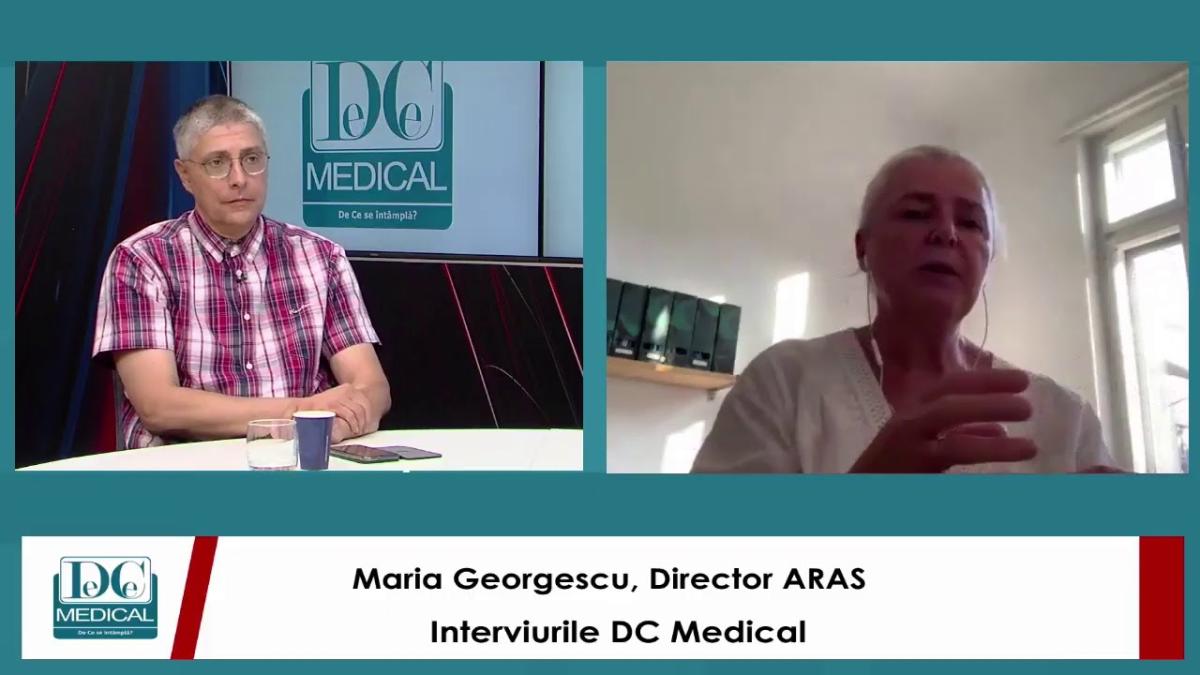 Maria Georgescu, informații la zi în HIV, Hepatită C și droguri. Interviurile DC News și DC Medical