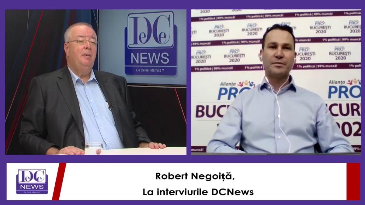 Robert Negoiță, la interviurile DCNews