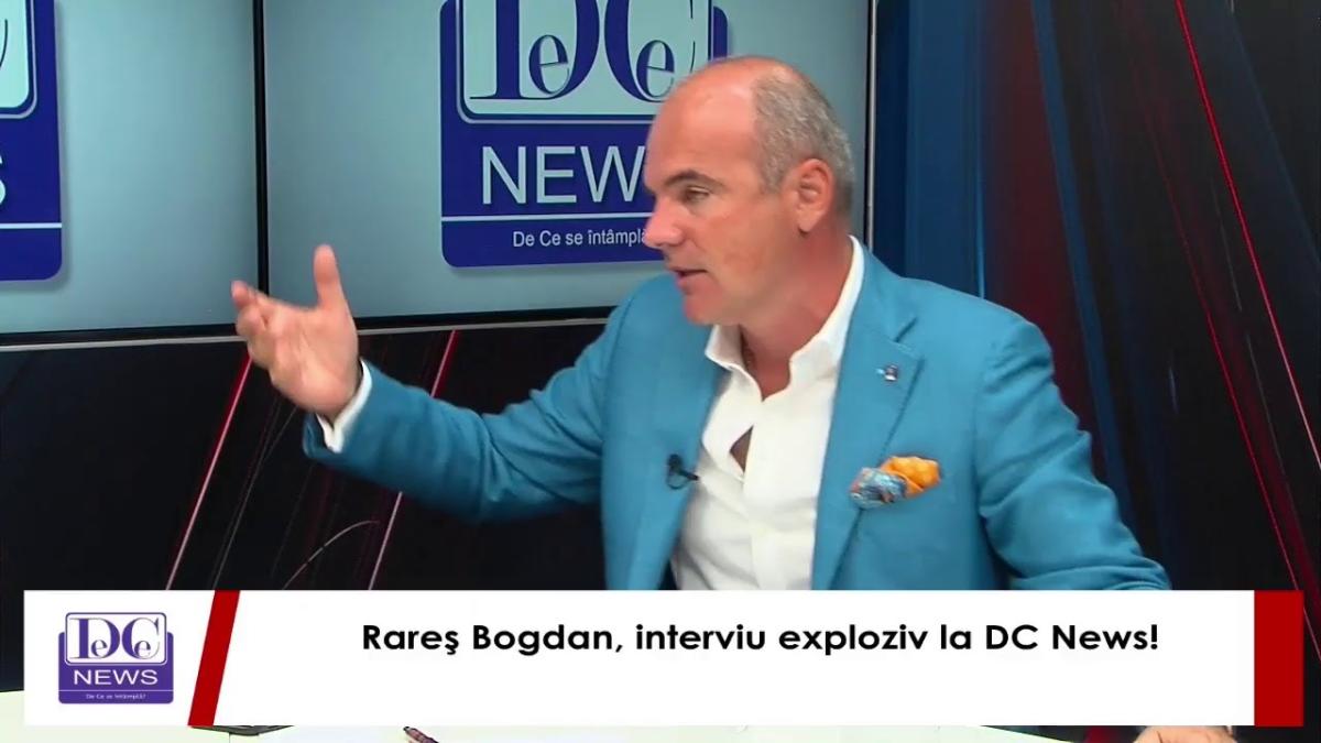 Rareş Bogdan, interviu exploziv la DC News!