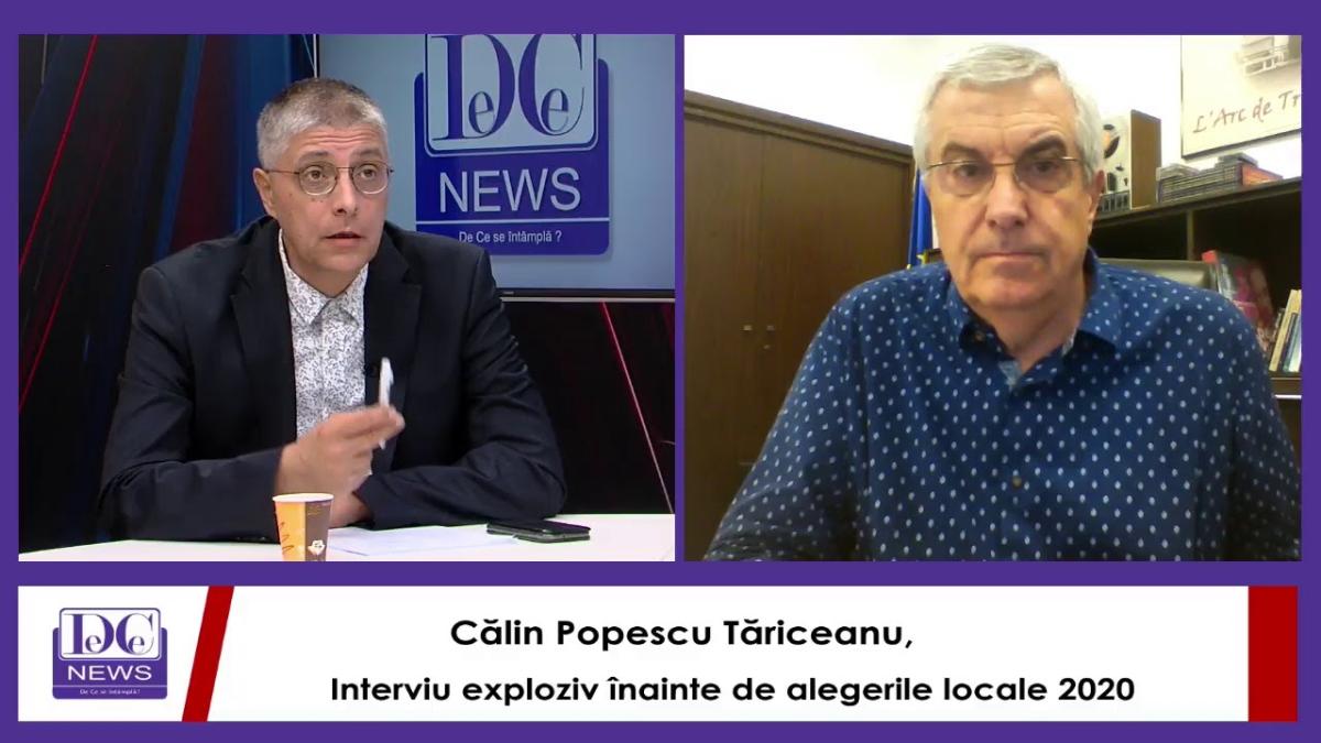 Călin Popescu Tăriceanu, interviu exploziv înainte de alegerile locale 2020