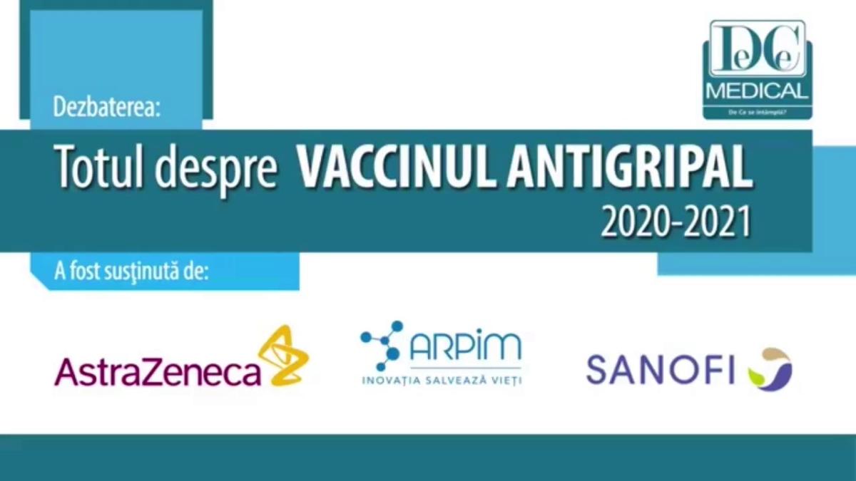 Totul despre vaccinul antigripal 2020-2021, dezbatere pe DC News