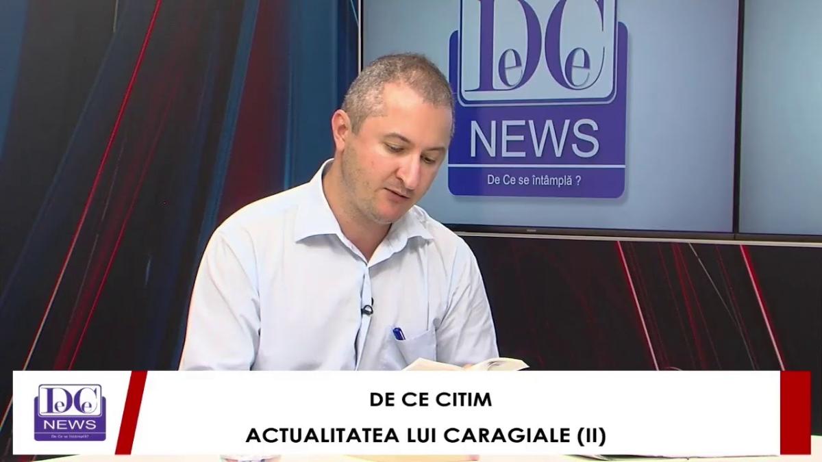 actualitatea lui caragiale ii live exclusiv