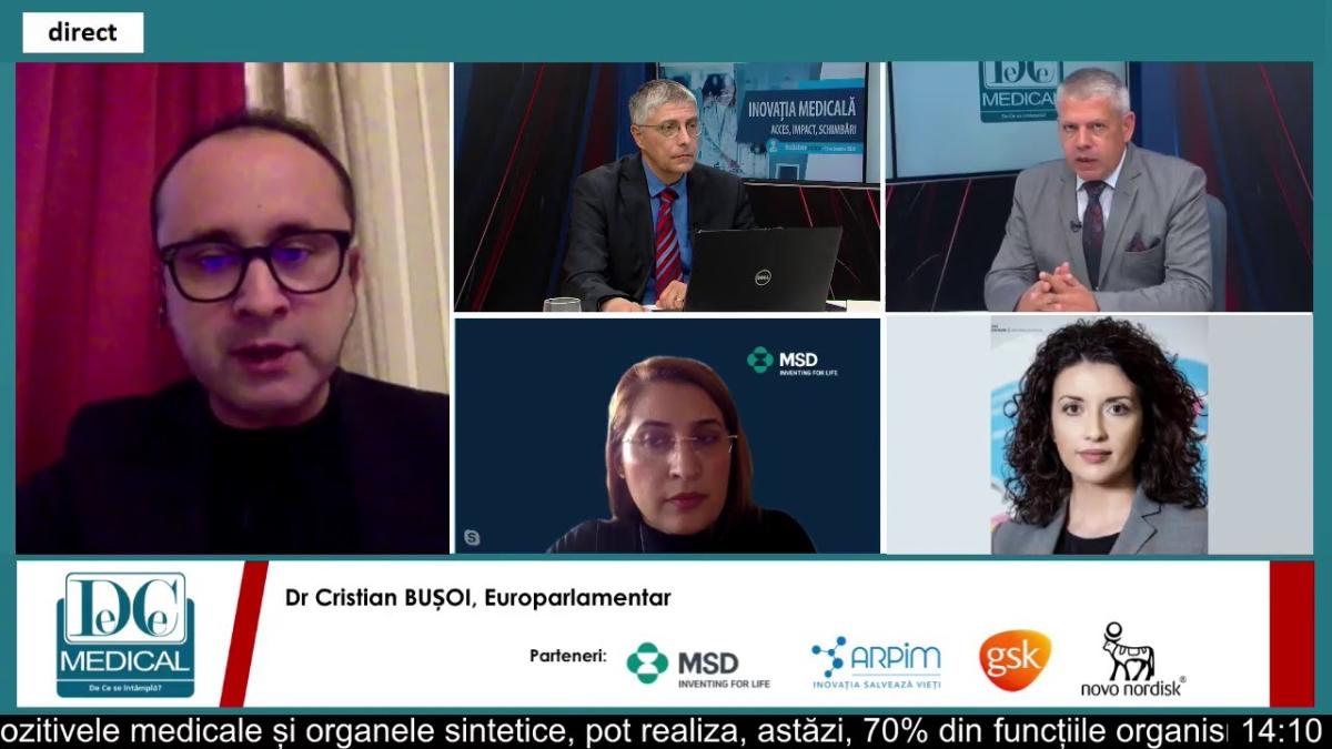 Inovația medicală: acces, impact, schimbări - DEZBATERE la DC Media Group