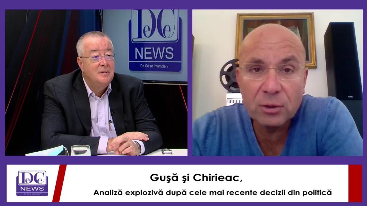 Guşă şi Chirieac, analiză explozivă după cele mai recente decizii din politică