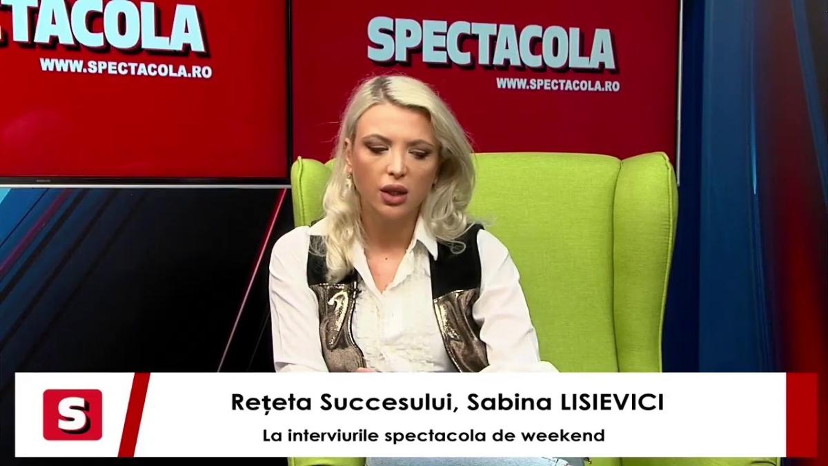 Rețeta succesului. Actrița Sabina Lisievici, la Interviurile Spectacola de weekend