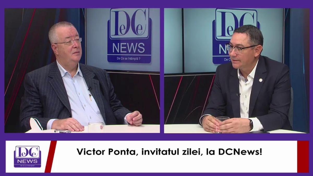 Victor Ponta, invitatul zilei, la DCNews! Nu rata emisiunea