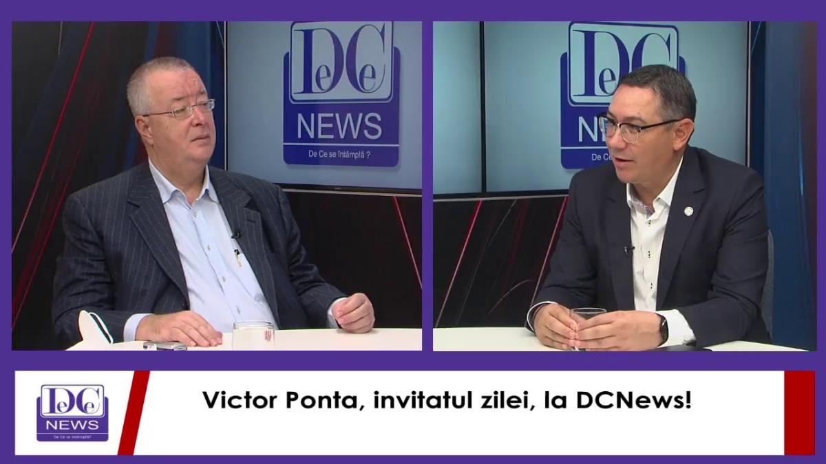 Victor Ponta, invitatul zilei, la DCNews! Nu rata emisiunea de la 12:00
