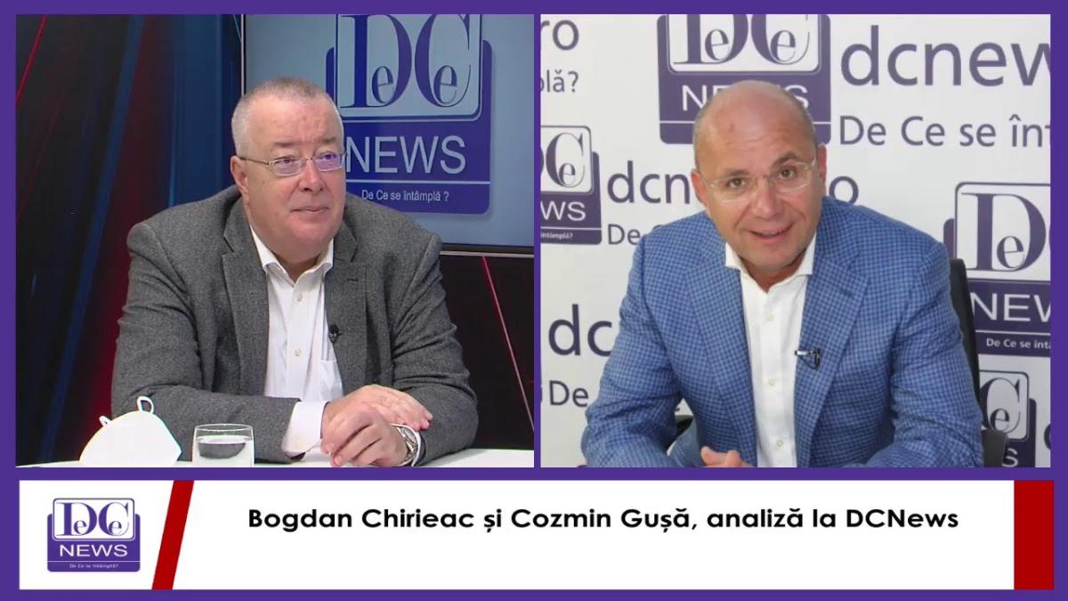 Bogdan Chirieac și Cozmin Gușă, analiză la DCNews