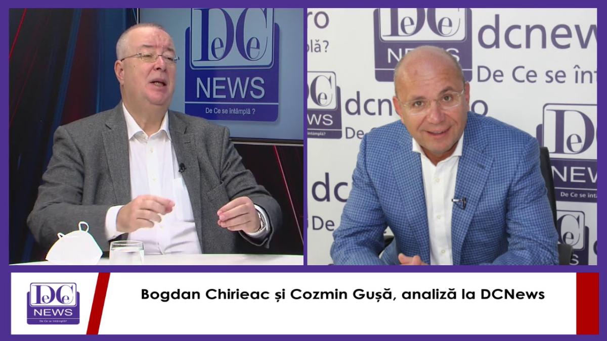 Bogdan Chirieac și Cozmin Gușă, analiză la DCNews