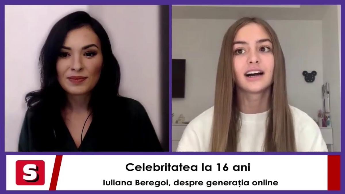 celebritatea la 16 ani iuliana beregoi despre generatia online la interviurile spectacola
