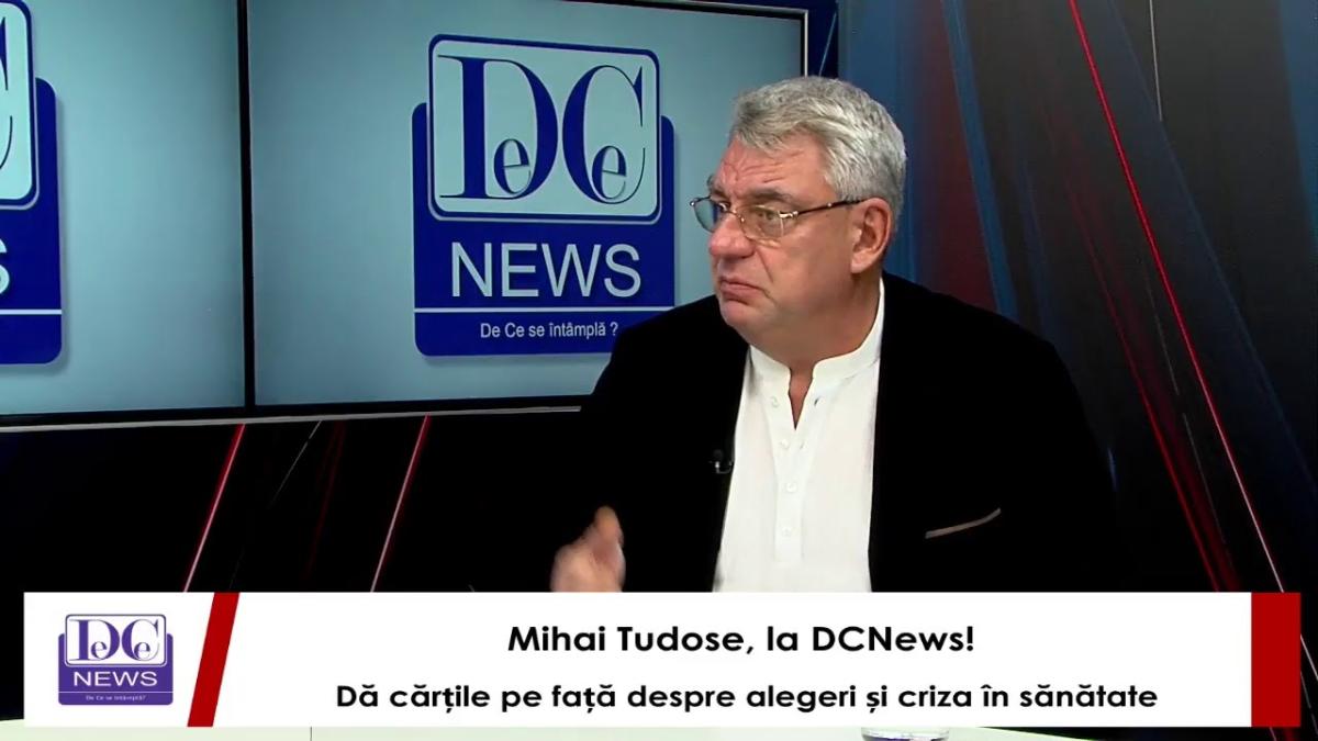 Mihai Tudose, la DCNews! Dă cărțile pe față despre alegeri și criza în sănătate