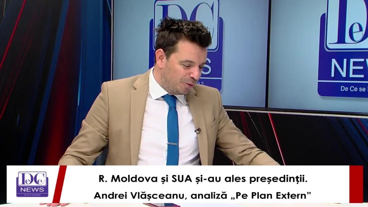 R. Moldova și SUA și-au ales președinții. Andrei Vlășceanu, analiză „Pe Plan Extern”