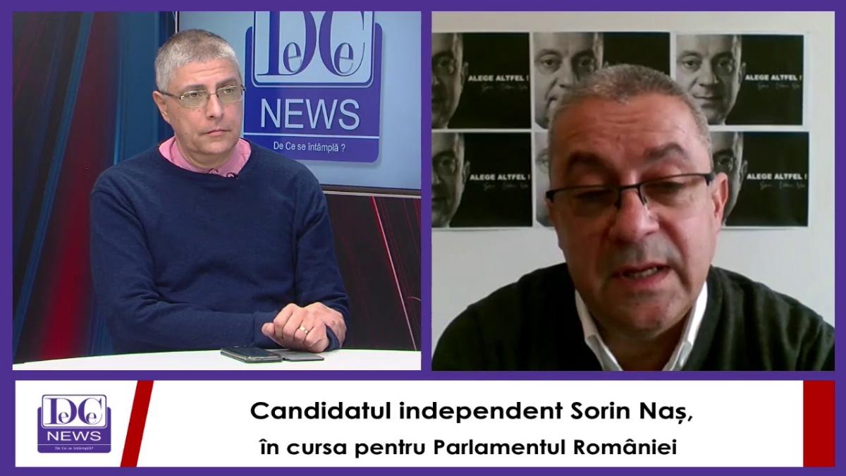 Candidatul independent Sorin Naș, în cursa pentru Parlamentul României