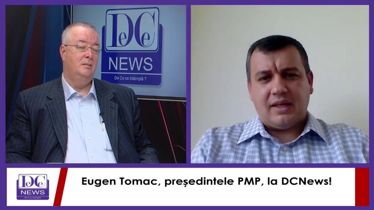Eugen Tomac, președintele PMP, la DCNews!