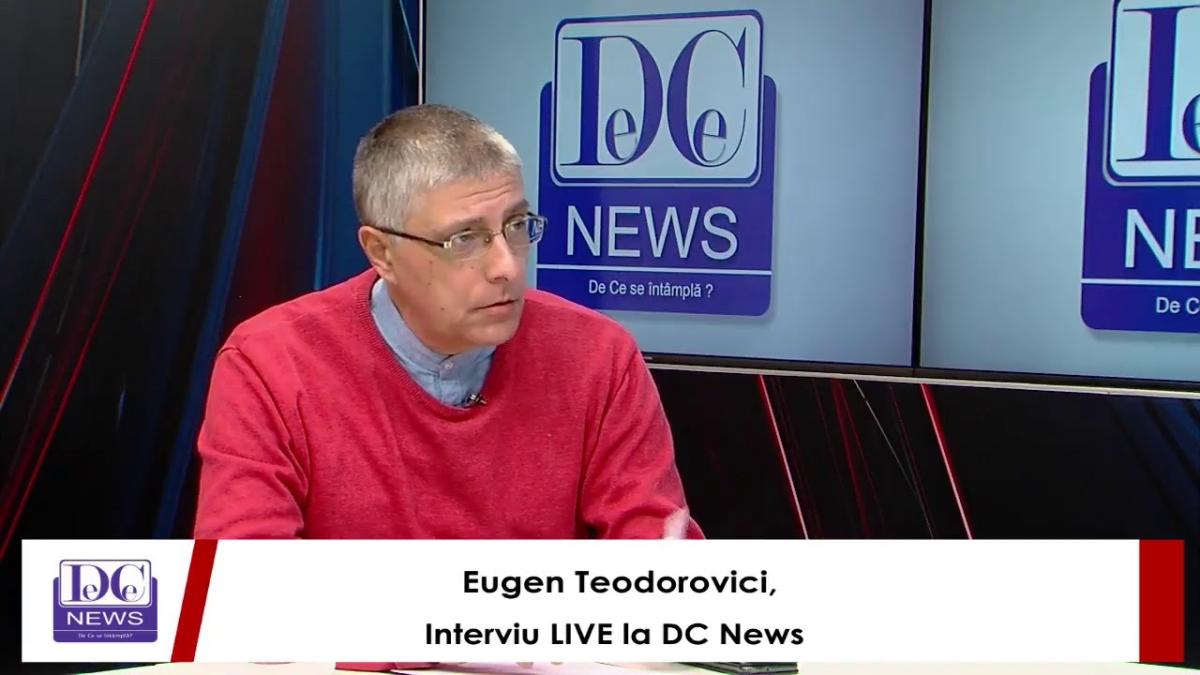Eugen Teodorovici, interviu LIVE la DC News