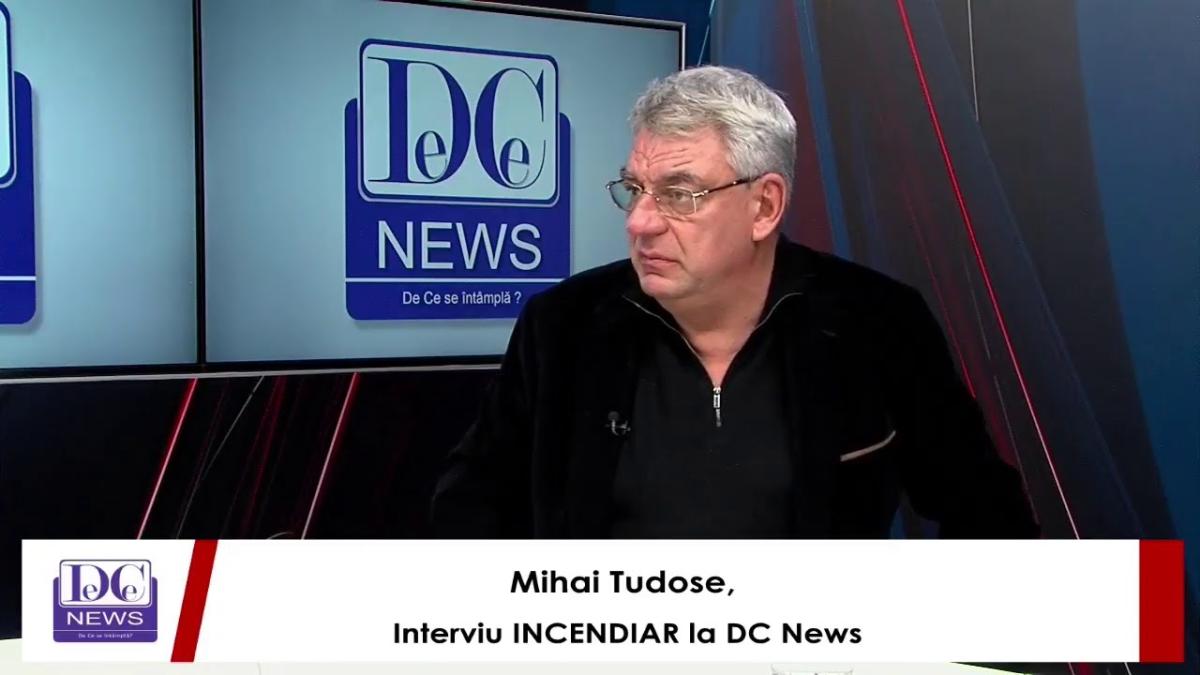 Mihai Tudose, interviu INCENDIAR la DC News
