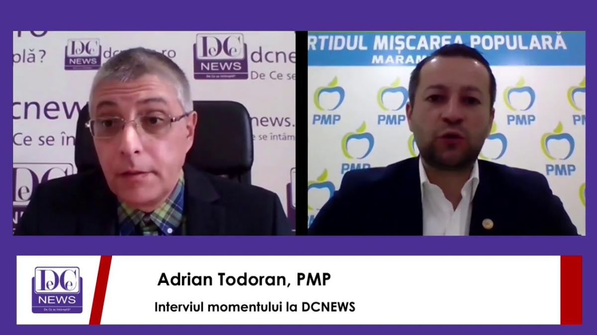 Adrian Todoran, candidat PMP, la DCNews! Informatii de ULTIMA ORA!