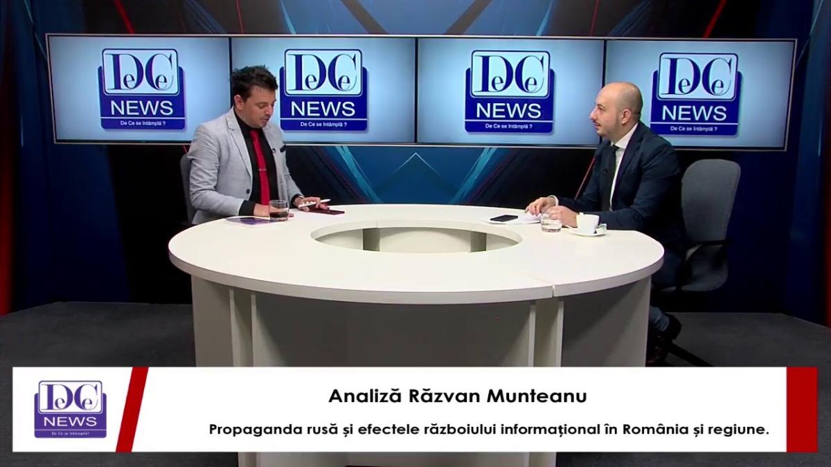 Propaganda rușă și efectele războiului informațional în România și regiune. Analiză Răzvan Munteanu
