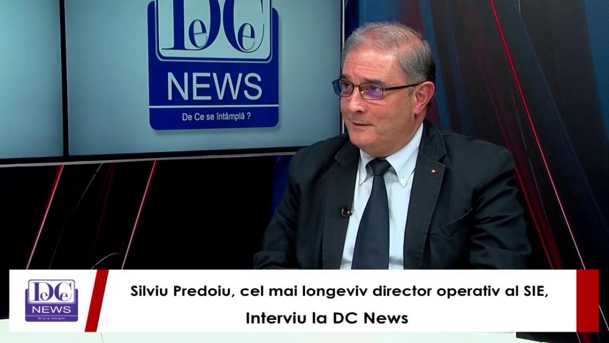 Silviu Predoiu, cel mai longeviv director operativ al SIE, interviu la DC News