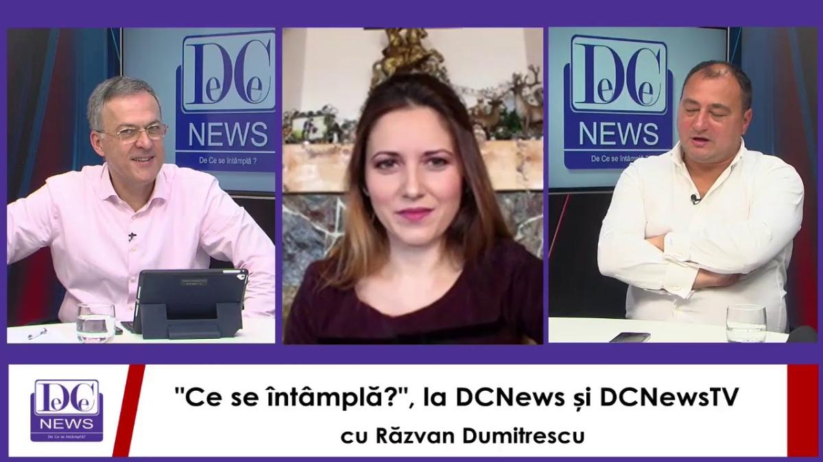 "Ce se întâmplă?", la DCNews și DCNewsTV, cu Răzvan Dumitrescu